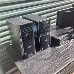 Monitor And CPU As Is 