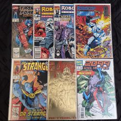 Vintage Comic Book Lot of 7! Marvel Comics. Keys. Mixed lot. Transformers. 