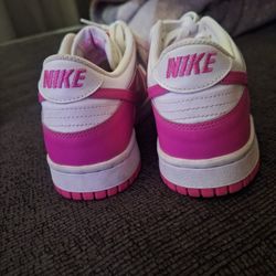 Pink Nike Dunks