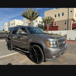For Sale 2008 Chevy Tahoe Runs Excellent 26 In Custom Rims With Exhaust Sounds Like A Beast If Interested Message Me Current Registration Has Smog