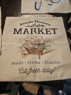 Indoor or outdoor accent pillow covers*New