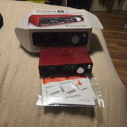 Focusrite 2i/2 USB Recording Interface 