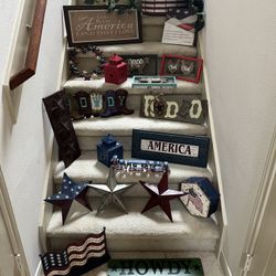 Patriotic Americana Western Decor  $10 Each 