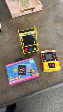 New My Arcade Ms. Pac-Man Pocket Player: Portable Retro Game, 2.8" Screen