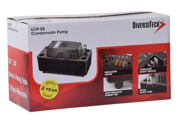 DiversiTech 1.6 Gallon Condensate Pump - New in Box - 1/30 HP, 120V