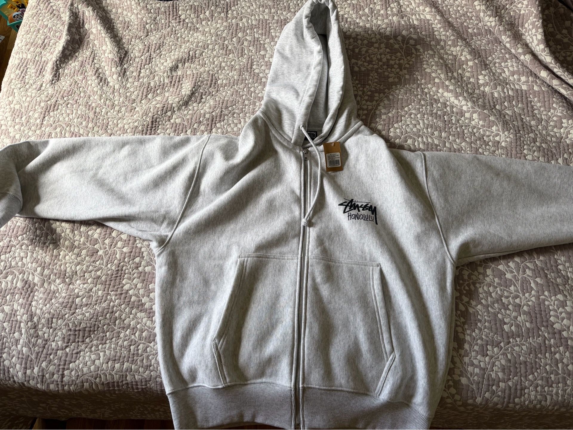 Stussy Honolulu chapter zip-up