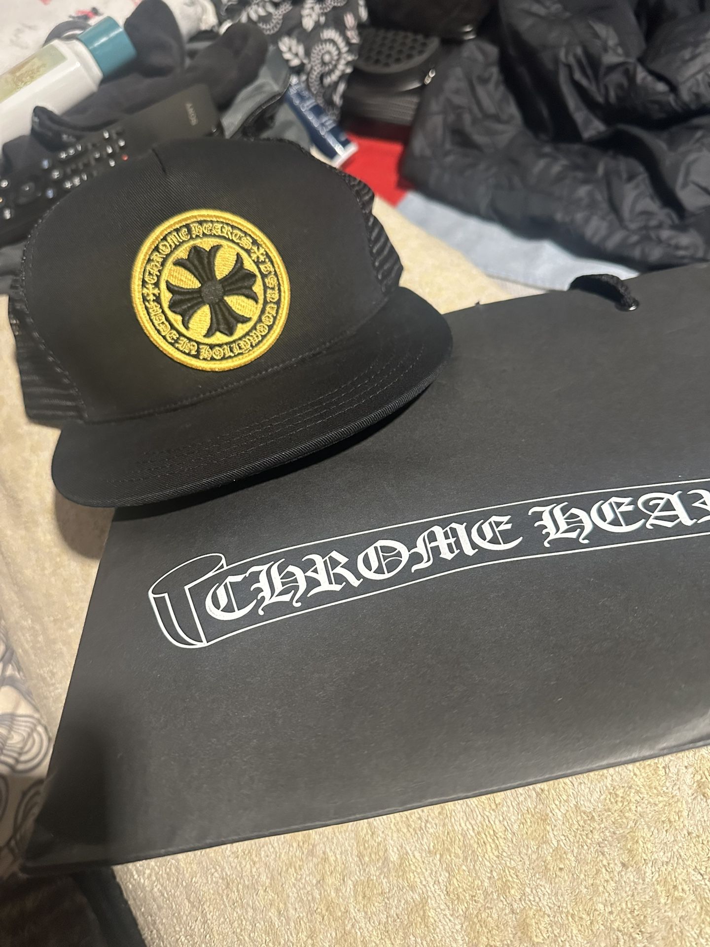 Chrome hearts Cross Seal Trucker Hat