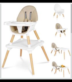 High Chairs for Babies(black、beige)