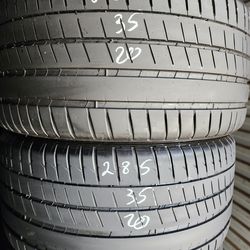 285/35/20 MICHELIN 4S TIRES