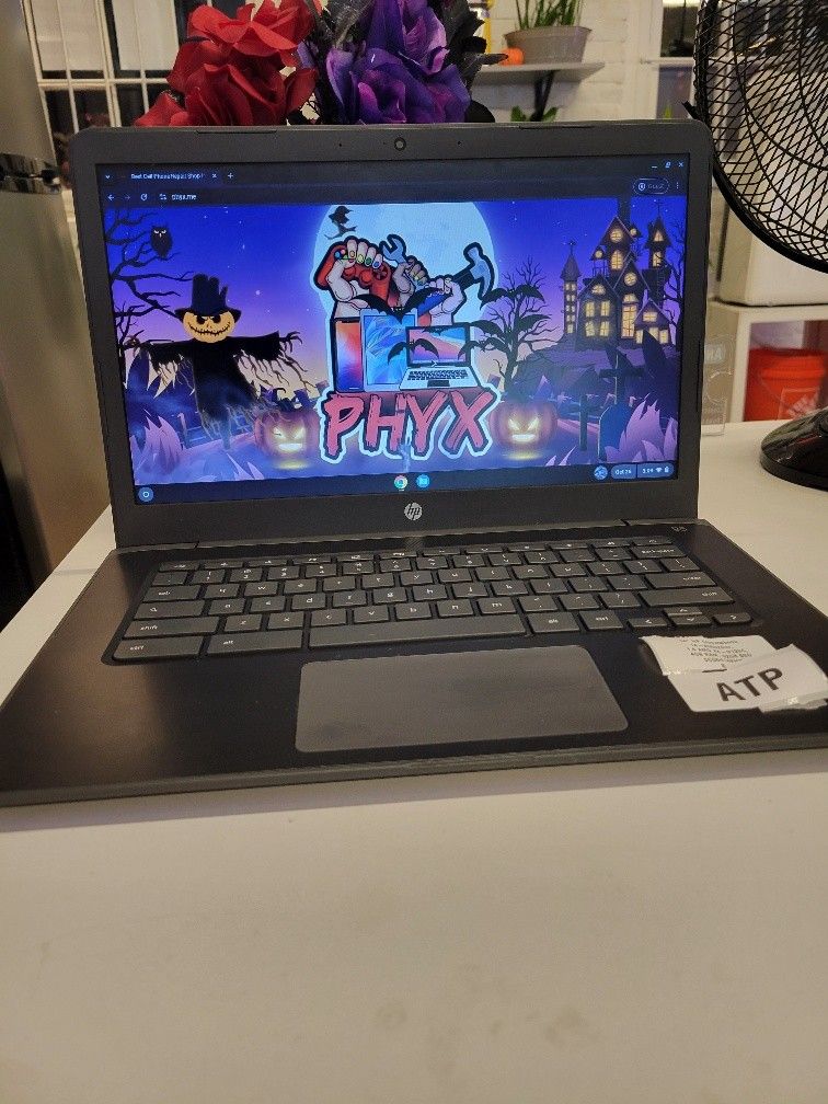14" HP Chromebook 14-db0020nr, 1.6 AMD A4-9120C, 4GB RAM, 32GB SSD 5CD0414FHW $100