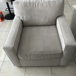 Heather gray chair