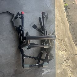 Allen Sports Deluxe 2-Bicycle Trunk Mounted Bike Rack Carrier, Model 102DN, Black