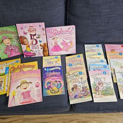 20 kids books, Fancy Nancy, Pinkalicious