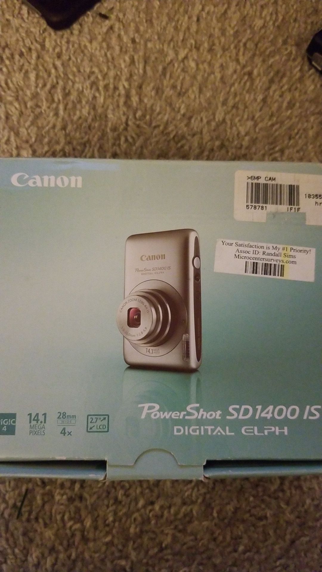 Canon power shot digital camera