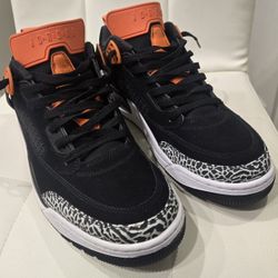 Jordan Spizike Low Black - Starfish White Men's Size 10.5 
