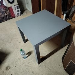 Gray Bedside Table 