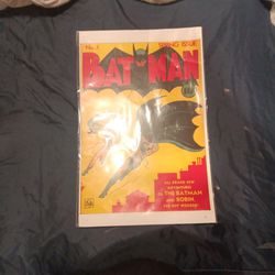 1st Batman Poster Board 
