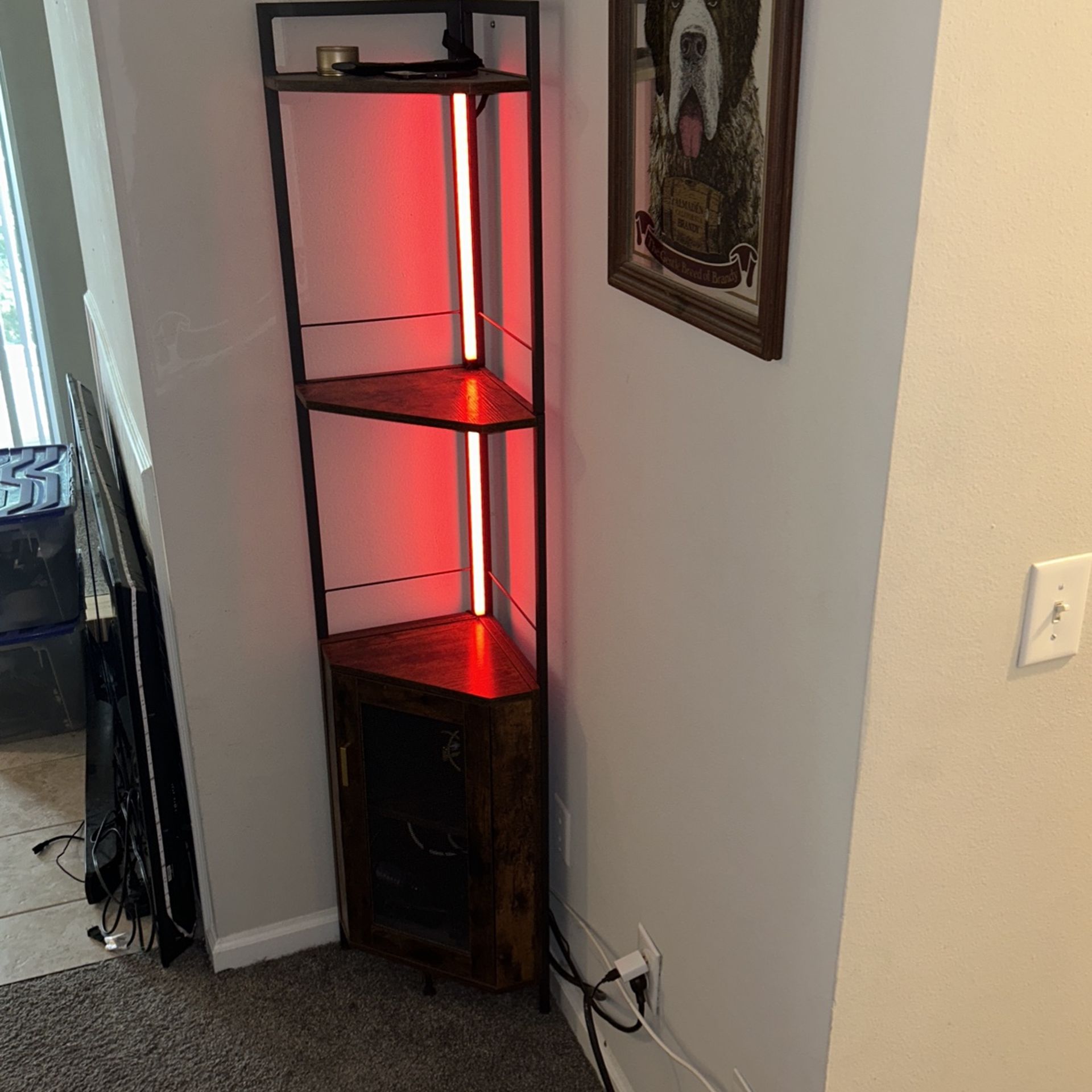 Corner Shelf And Coffee Bar