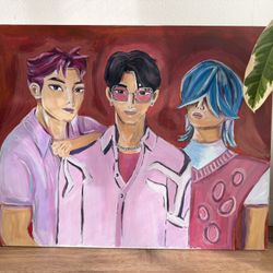 Kpop Demon Hunters Paintings 
