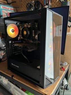 Budget Ryzen 3 2200G GTX 1660Ti RGB Gaming PC and Monitor Bundle!