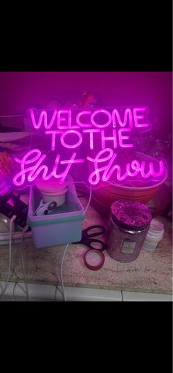 Light up sign