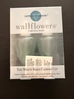 New Bath & Body Works 2pk Cotton Blossom Wallflowers