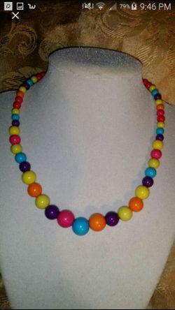 New Multicolor Choker Necklace
