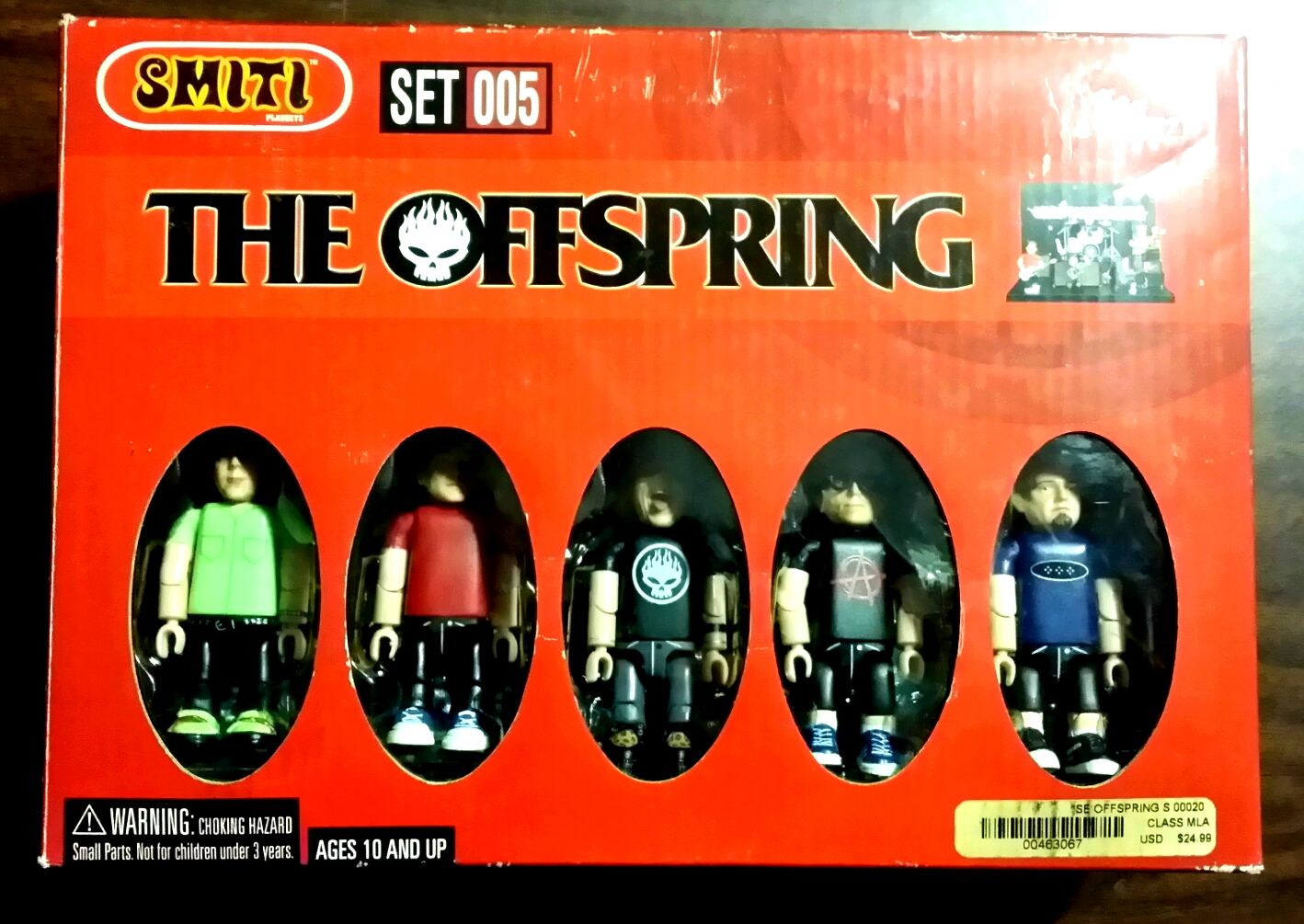 Rare The Offspring Smiti Playset Action Figures