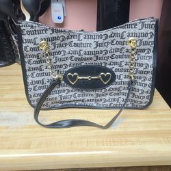 JUICY COUTURE LADIES HANDBAG/PURSE BONUS - (FREE "CAN'T TOUCH THIS " BAG
