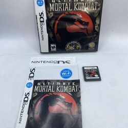 Ultimate Mortal Kombat (Nintendo DS, 2006) Tested Complete in box.