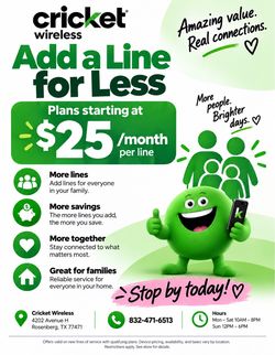 25 a month