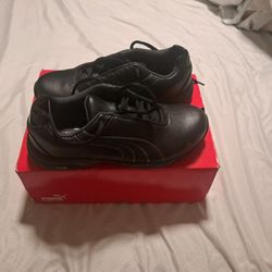 Womens PUMA Black Safety Shoes