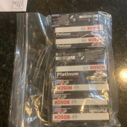 Spark plugs  BOSCH PLATINUM (8)