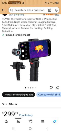 Thermal imaging camera