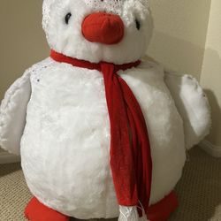 Valentines Day Gigantic Penguin Stuffed Animal 2.5 Feet New With Tags 