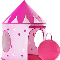 New Pink Pop-up Play Tent
