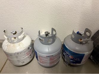 Propane tanks (x3)