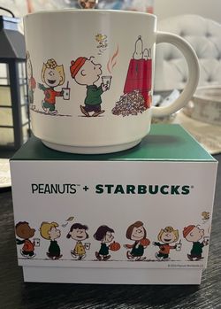 Starbucks Peanuts Snoopy 14-ounce Ceramic Mug