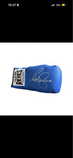 Anthony Joshua Signed Cleto Reyes Boxing Glove PSA DNA