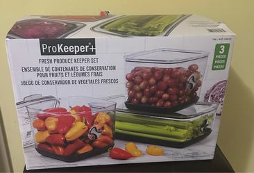 ProKeeper+ Fresh Produce Keeper Set 3-Piece