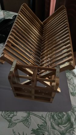 Wood Dish Rack