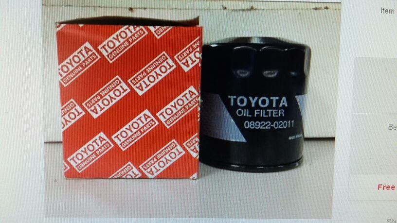 TOYOTA Genuine Oil Filter FO-8 08922-02011