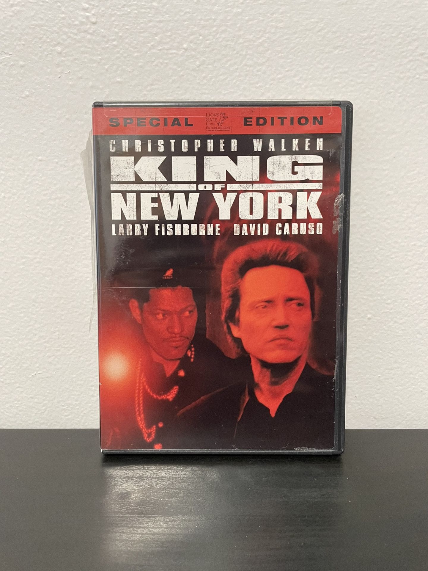 King Of New York DVD Special Edition 2 Disc Christopher Walken David Caruso 1990
