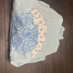 Spider hoodie size large hundred percent authentic