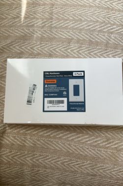 New CML Hardware 1-Gang Decorator Wall Plates (6-Pack)