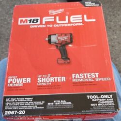 M18 FUEL 18V Lithium-Ion Brushless Cordless 1/2 in. Impact Wrench with Friction Ring (Tool-Only)