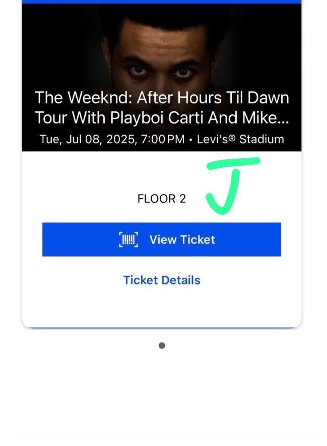 The Weeknd: After Hours Til Dawn Tour