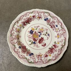 Antique Windsor Festoon Opaque China plate