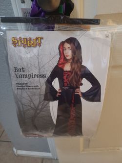 Girls large vampire dress/ costume