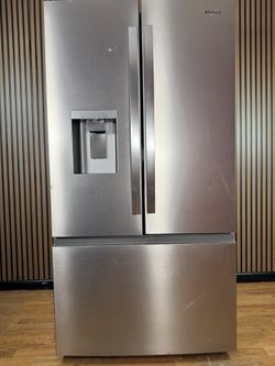 LG THREE DOOR STAINLESS STEEL REFRIGERATOR